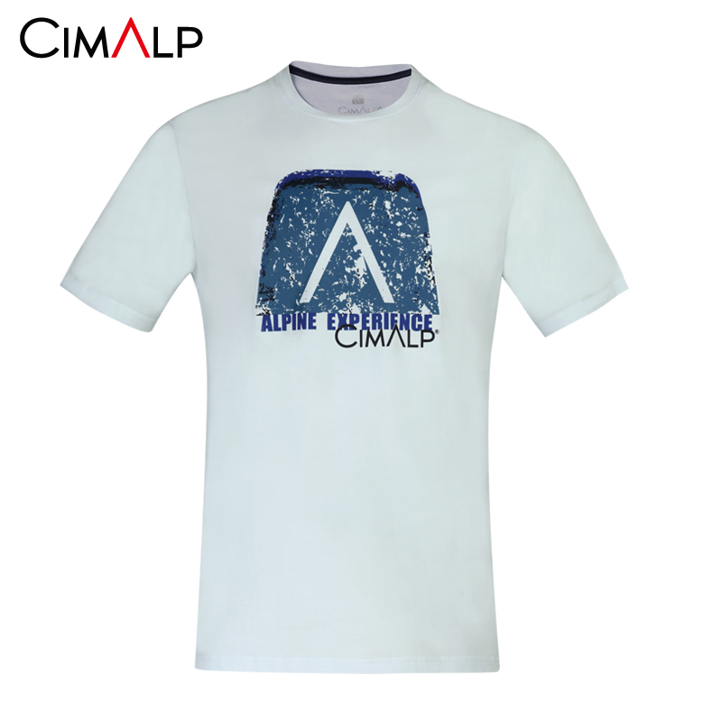 喜玛尔图男式圆领短袖T恤AMSJTX061
