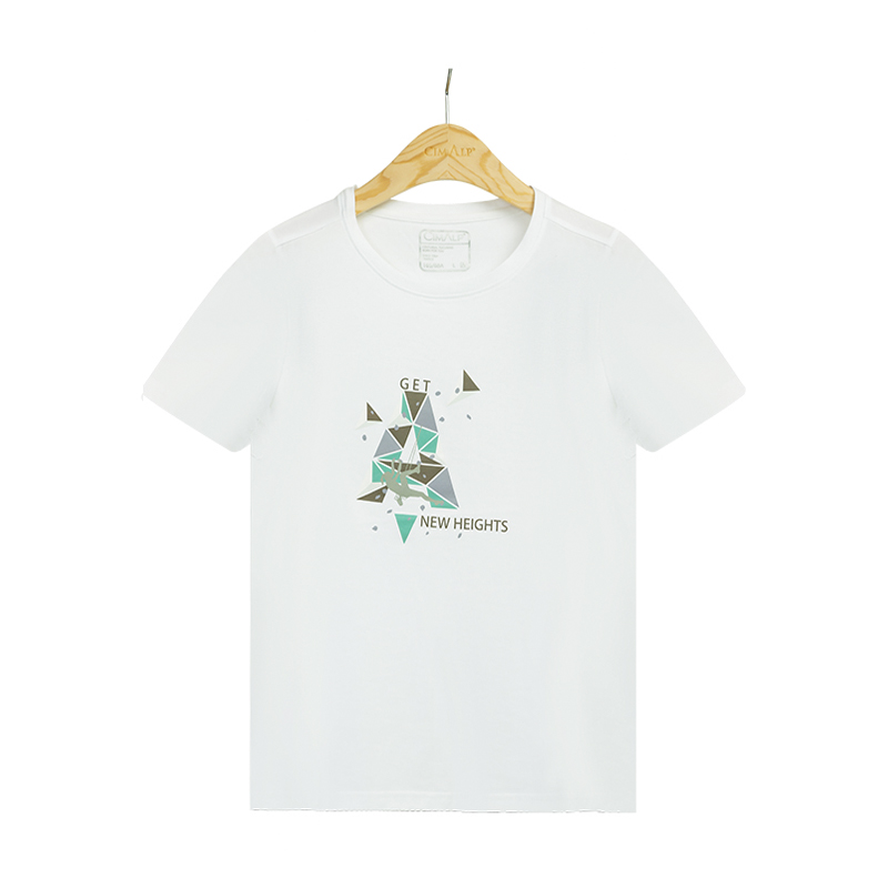 喜玛尔图女式圆领短袖T恤AWSMTX174