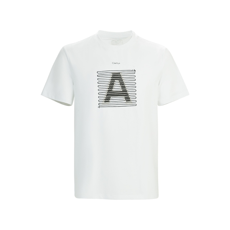 喜玛尔图男式圆领短袖T恤AMSNTX183