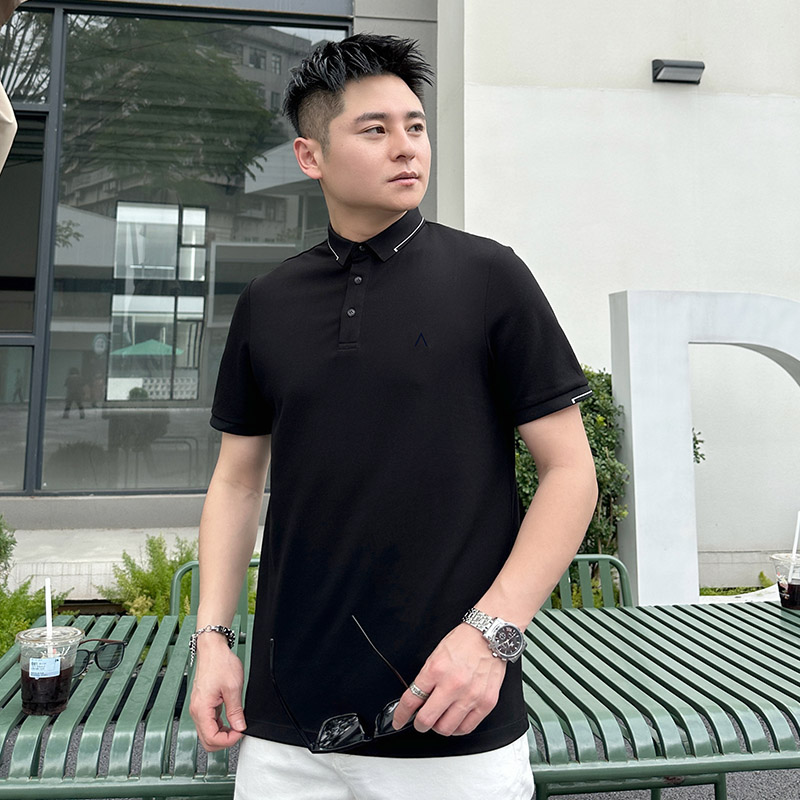 喜玛尔图男式翻领T恤POLO衫AMSOTX213