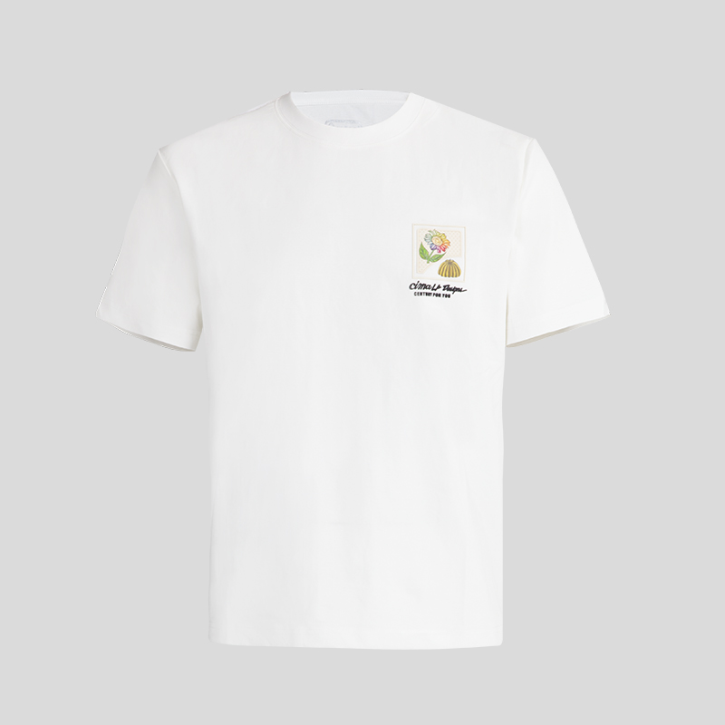 喜玛尔图男式圆领T恤AMSOTX215