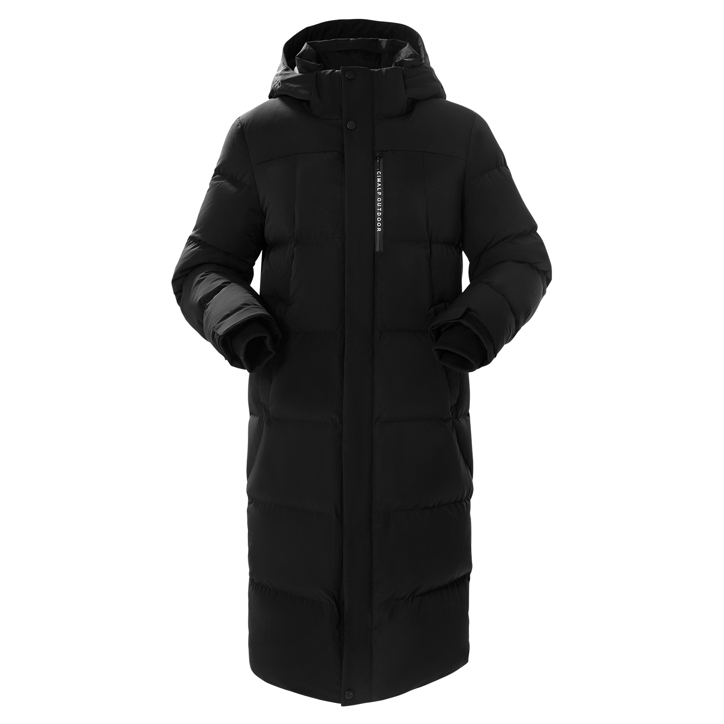 喜玛尔图女式长款羽绒服AWFPYF086